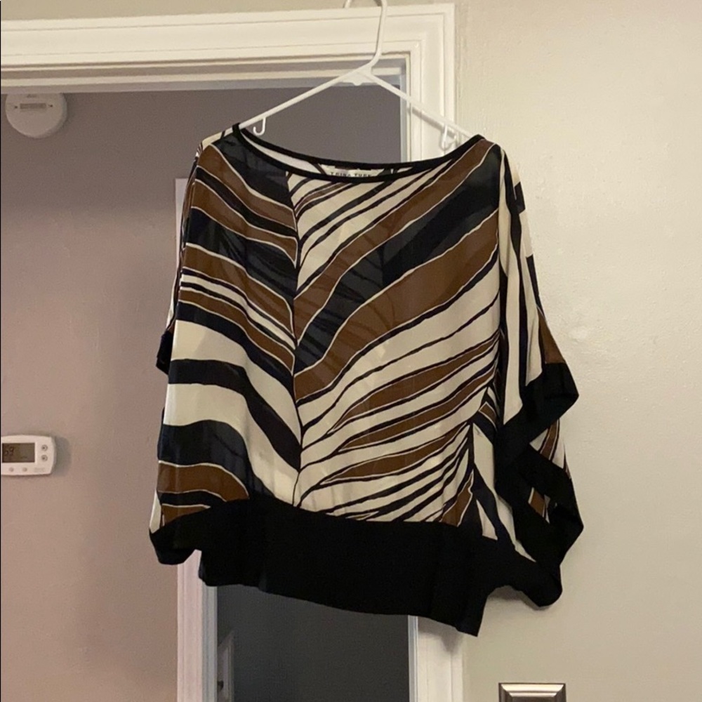 Trina Turk silk top size M